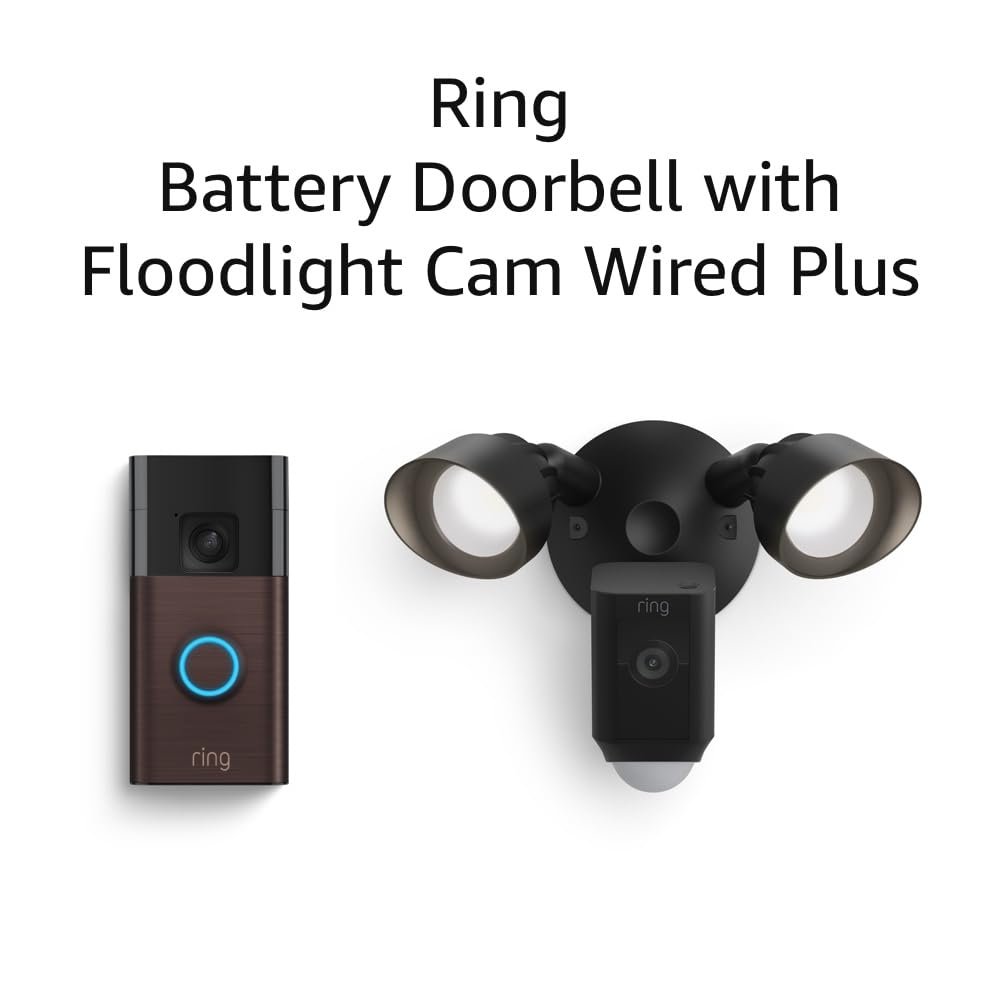 Ring Doorbell Floodlight Bundle