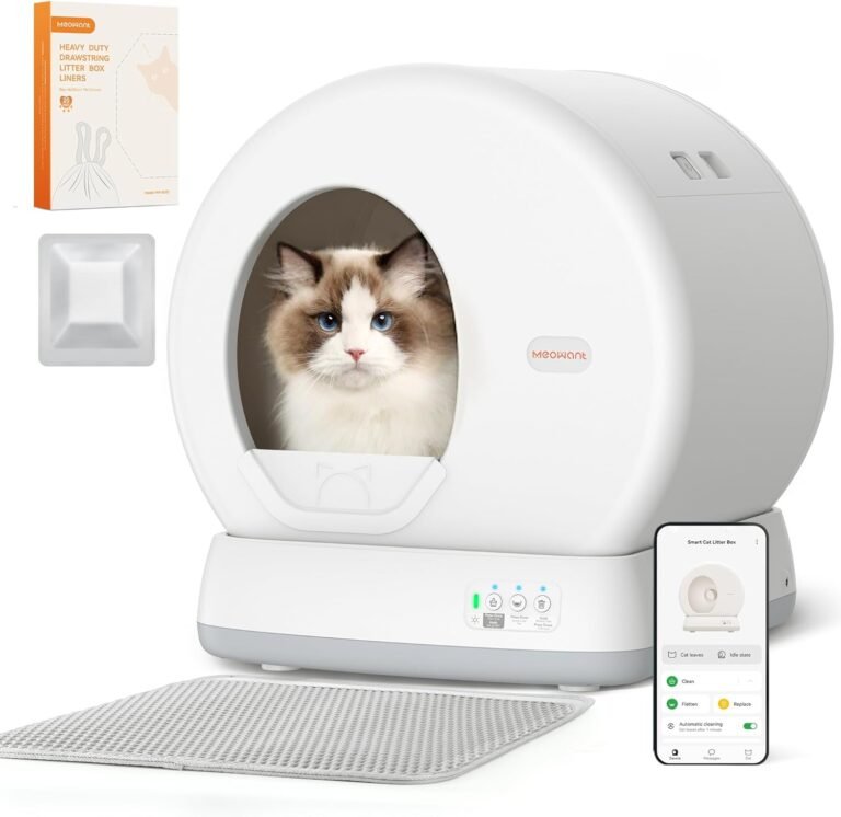 Meowant Self-Cleaning Cat Litter Box – 7 Amazing Features Cat Owners Absolutely 1 Meowant Self-Cleaning Cat Litter Box