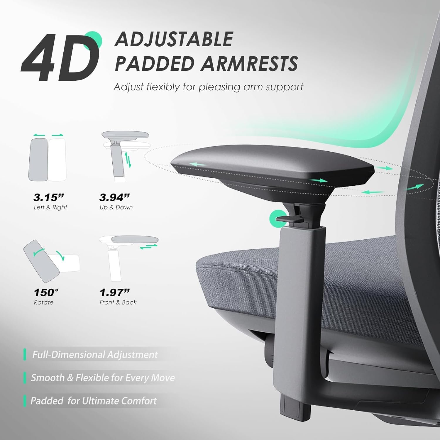 COLAMY Ergonomic Office Chair