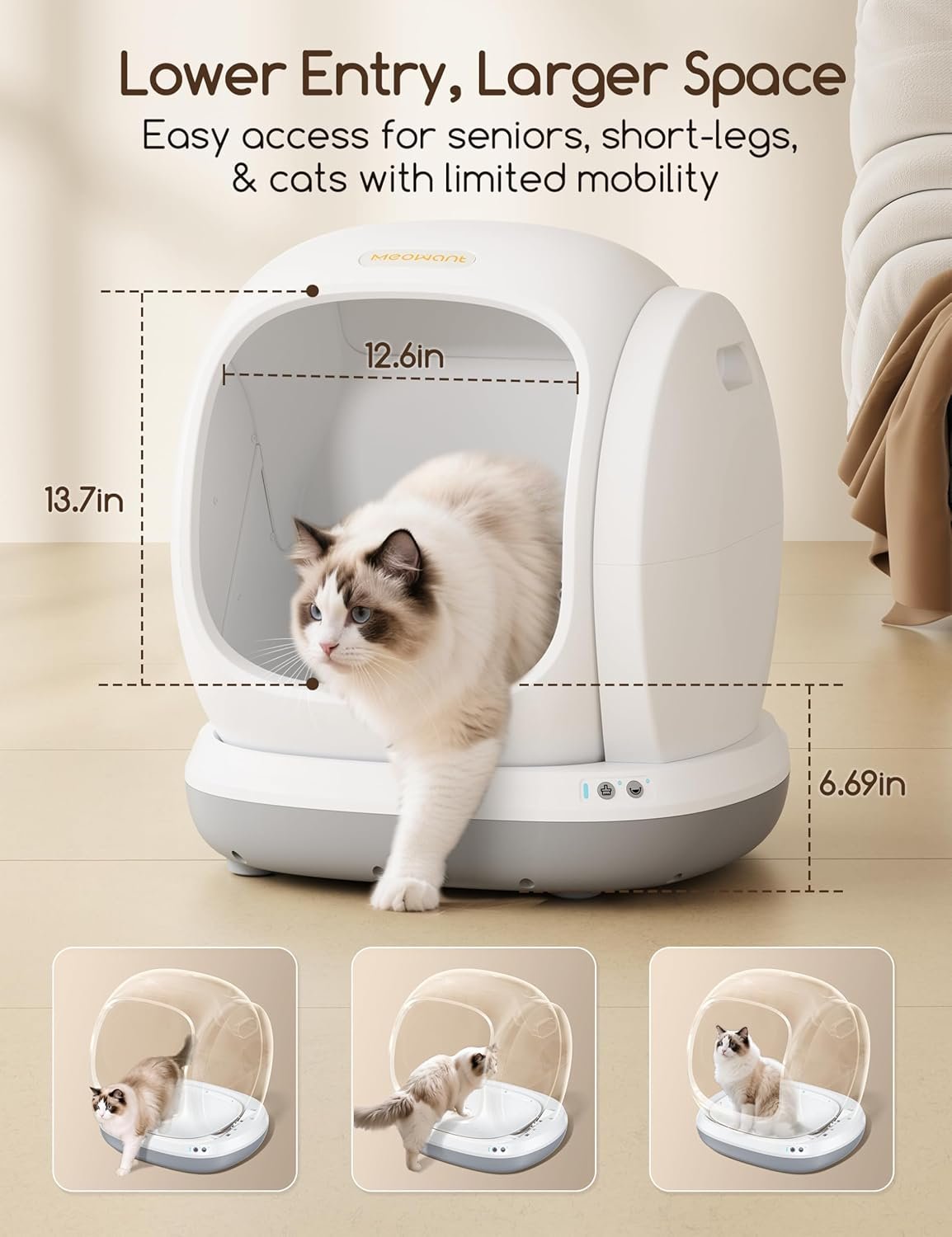 Meowant Self-Cleaning Litter Box