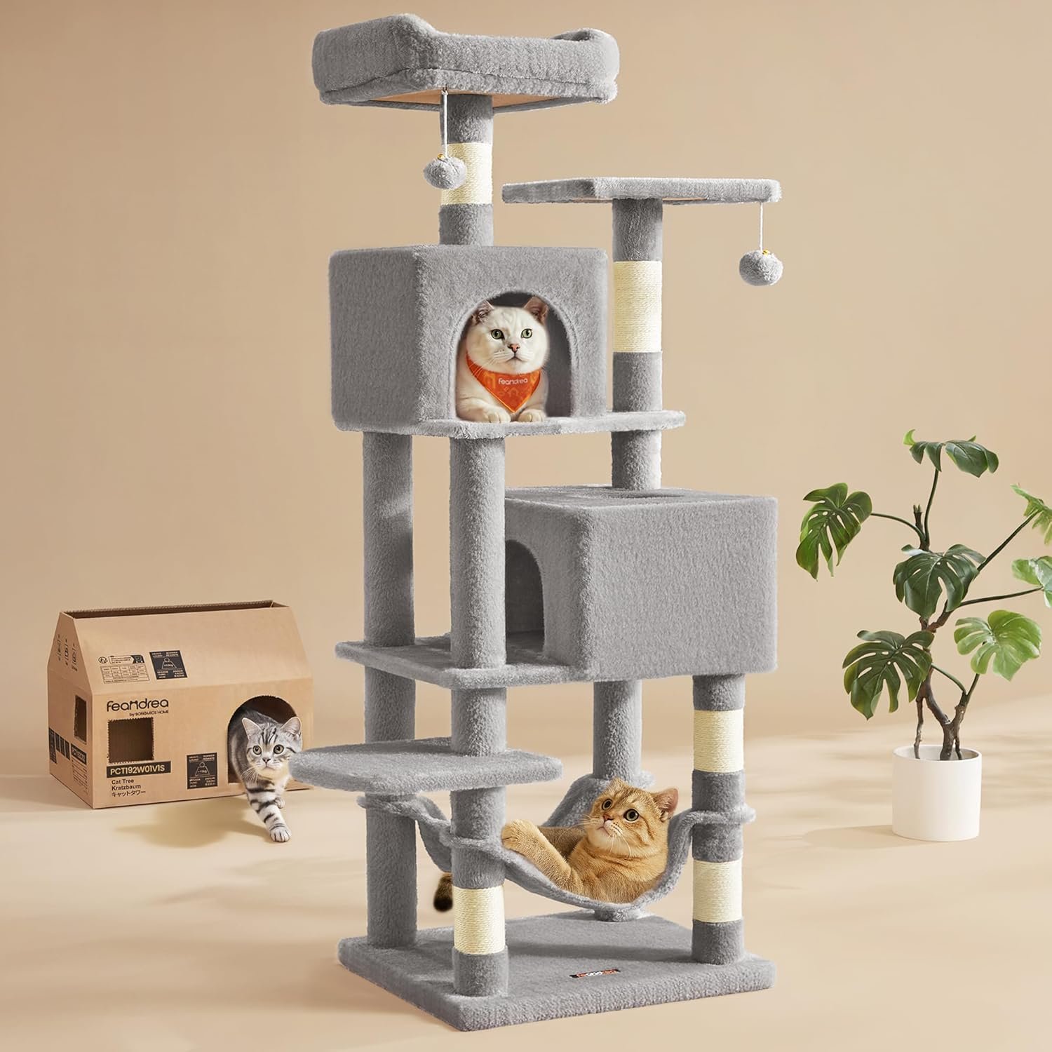 Feandrea 61-Inch Cat Condo Review
