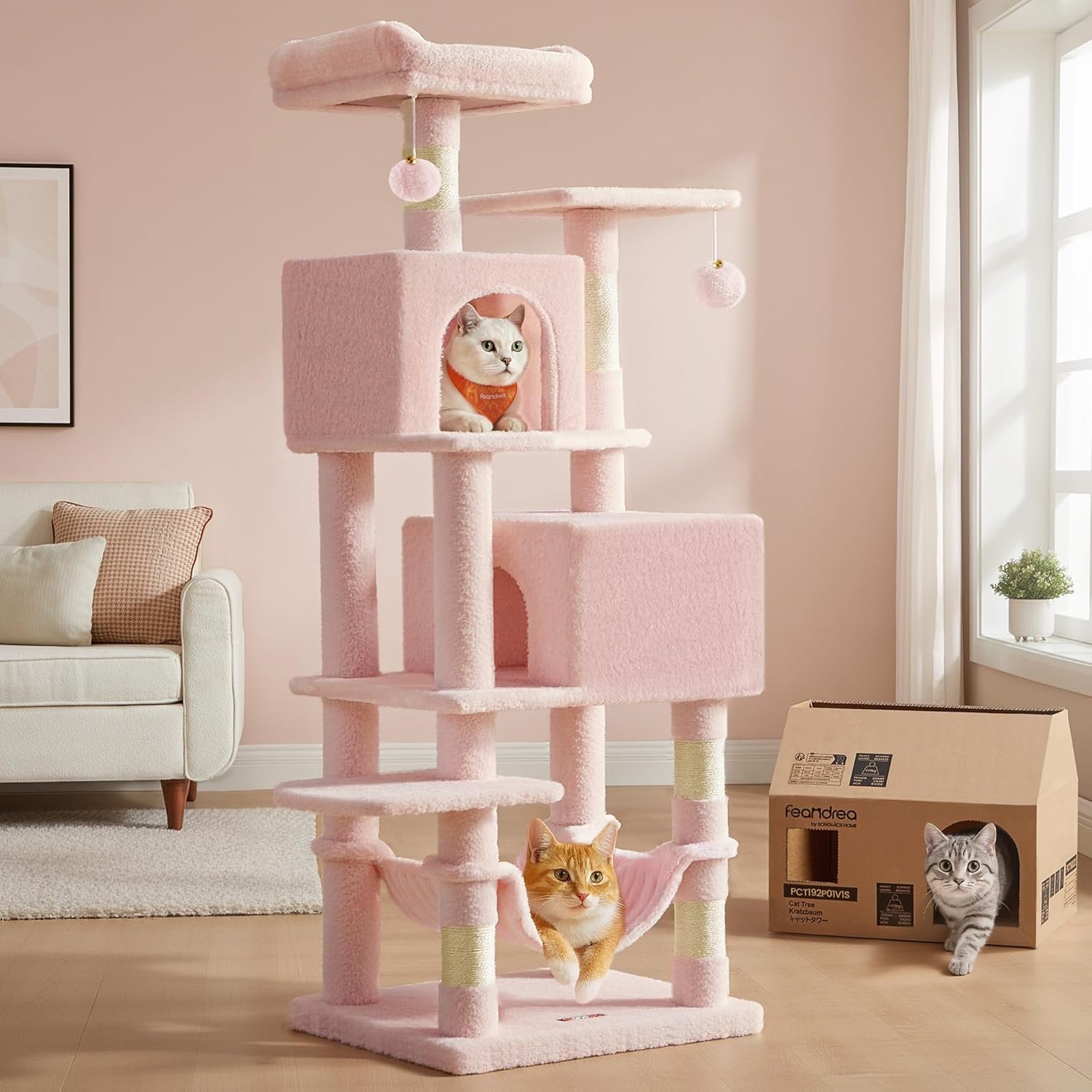 Feandrea 61-Inch Cat Condo Review