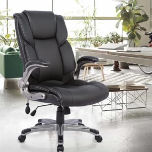 COLAMY Executive Leather Office Chair
