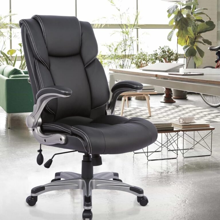 COLAMY Executive Leather Office Chair