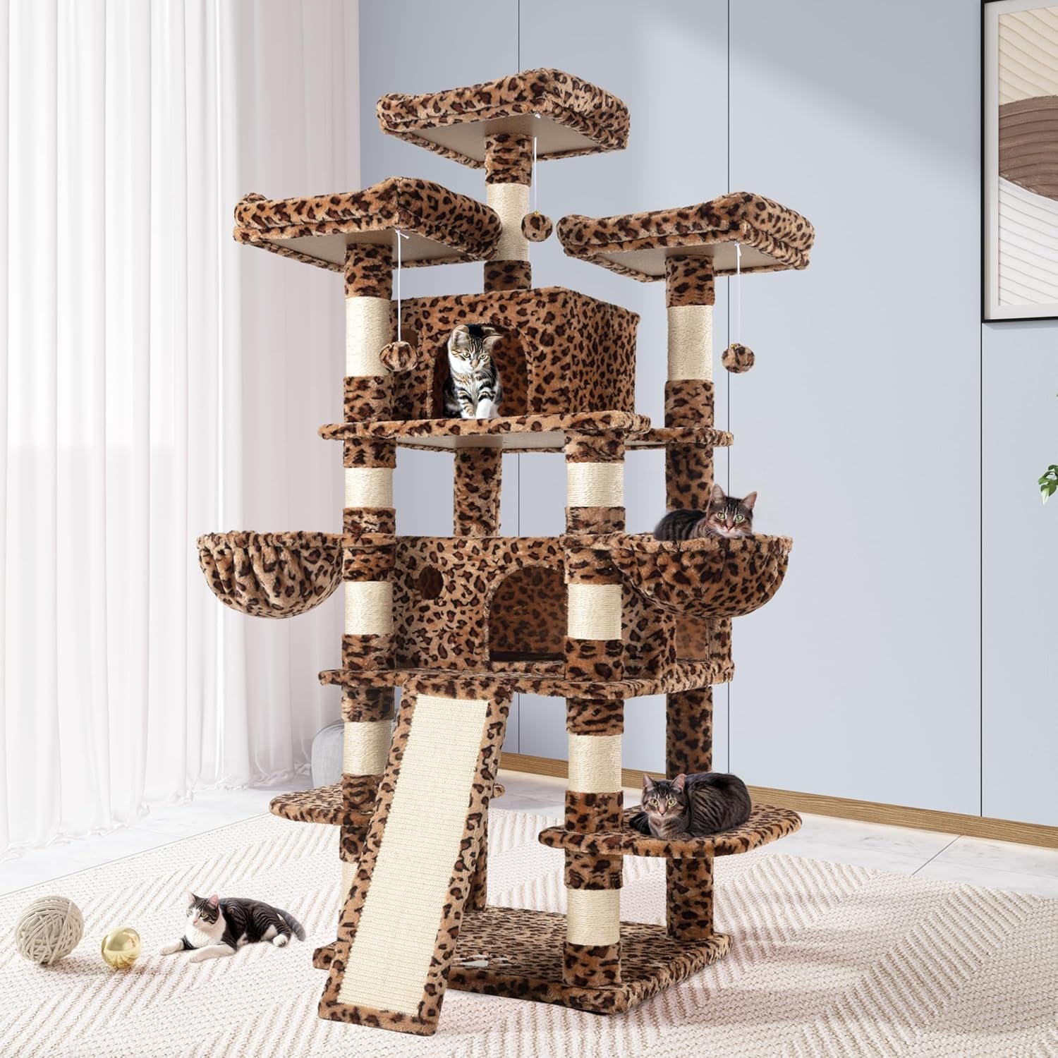 Allewie 68-Inch Cat Tree
