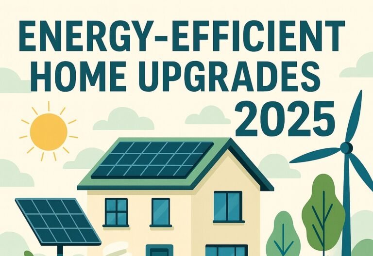 Energy-Efficient Home Upgrades: The 2025 Breakthrough Transforming Modern Living 8 Energy-Efficient Home Upgrades