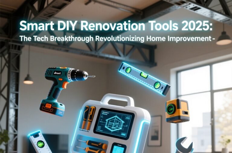 Smart DIY Renovation Tools 2025: The Tech Breakthrough Revolutionizing Home Improvement 6 Smart DIY Renovation Tools 2025