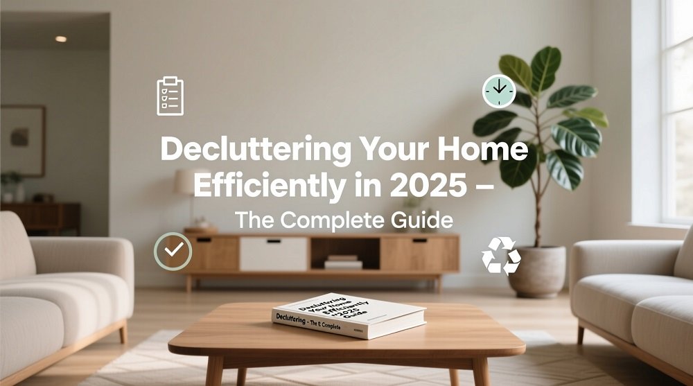 Decluttering Your Home Efficiently in 2025 - The Complete Guide