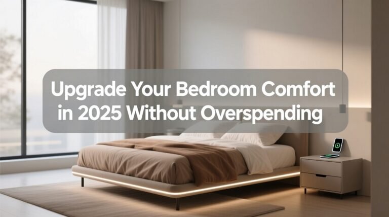 Upgrade Your Bedroom Comfort in 2025 Without Overspending 2 Upgrade Your Bedroom Comfort in 2025 Without Overspending