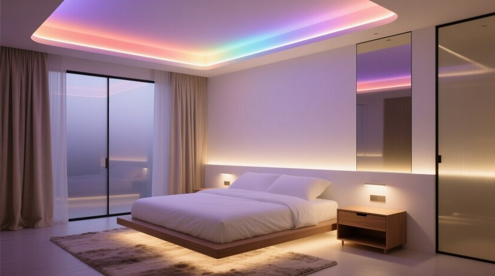Upgrade Your Bedroom Comfort in 2025 Without Overspending 4 LED Bedroom Lighting