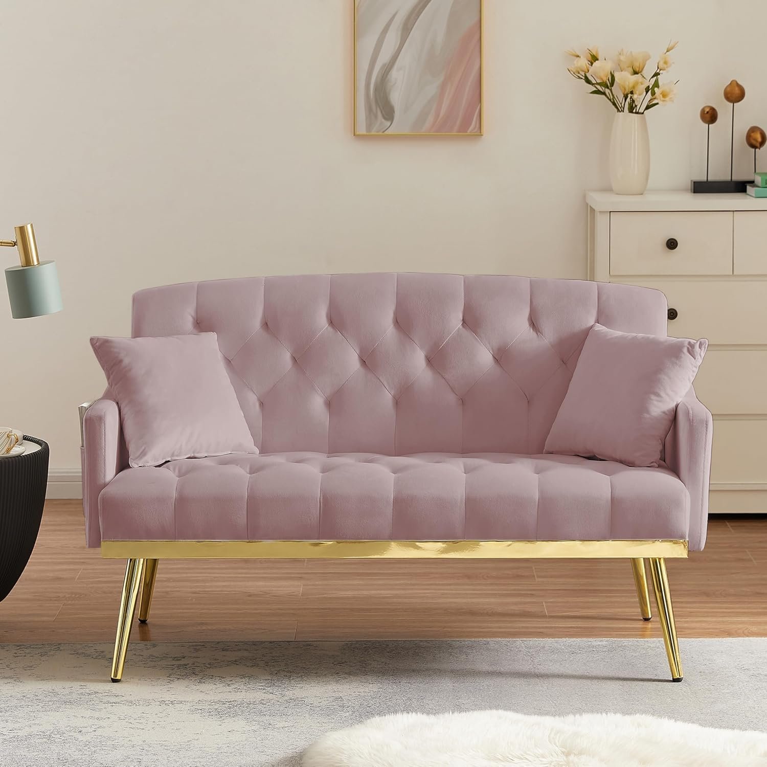 velvet loveseat sofa