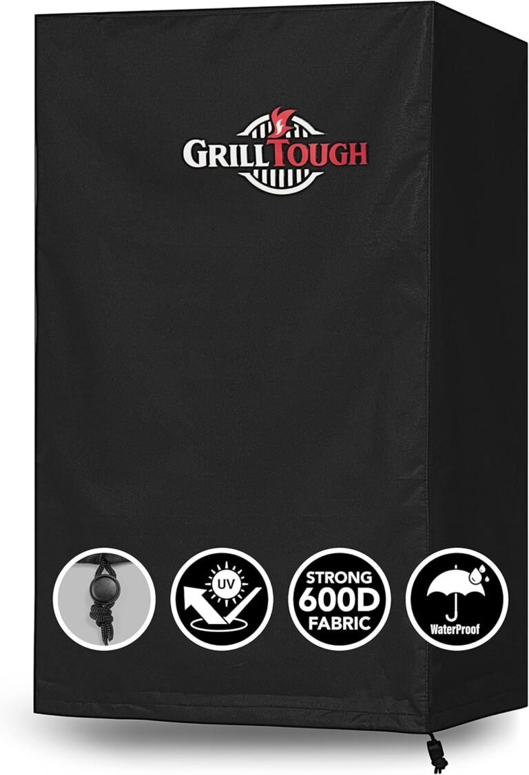 GrillTough Heavy Duty Smoker Cover – Ultimate Weatherproof Shield for Your 30-Inch Grill 2 GrillTough Heavy Duty Smoker Cover