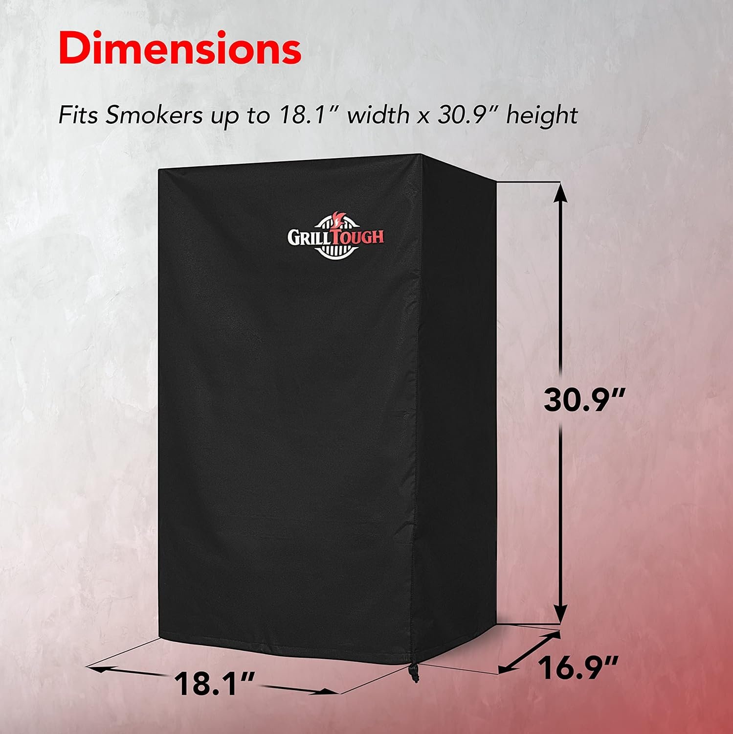 GrillTough Heavy Duty Smoker Cover