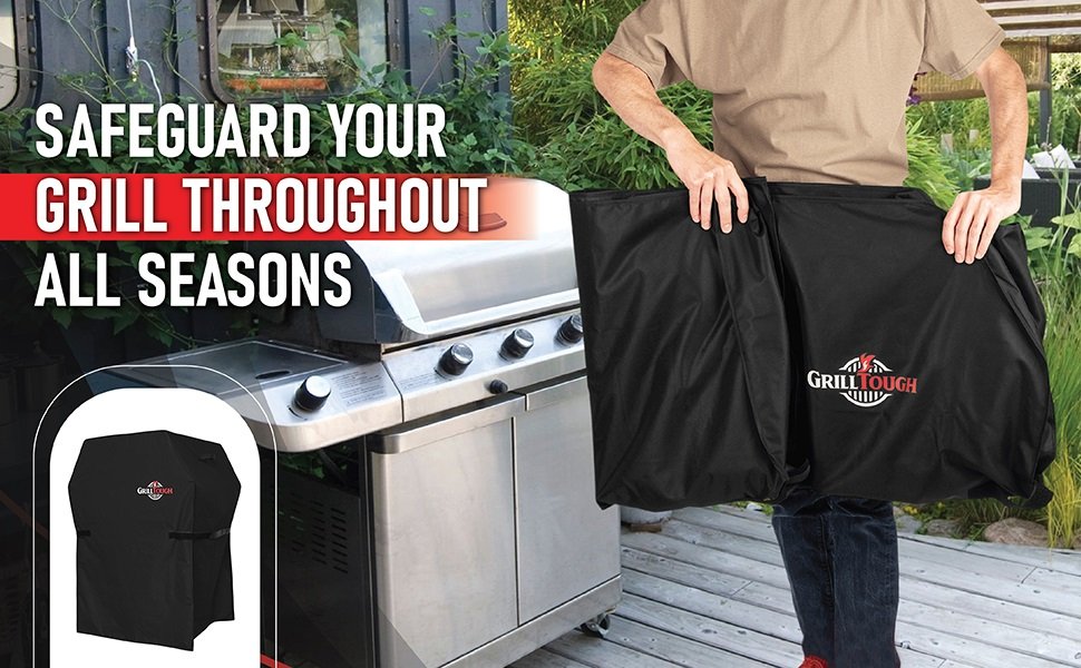 GrillTough Heavy Duty Smoker Cover