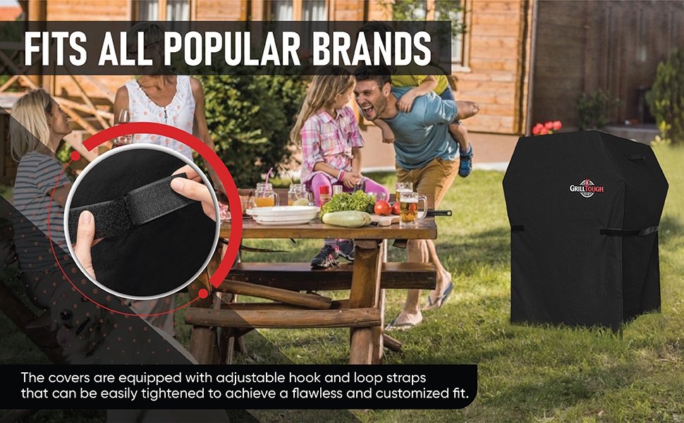 GrillTough Heavy Duty Smoker Cover 3 Furno Home